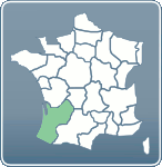 kleine Frankreichkarte